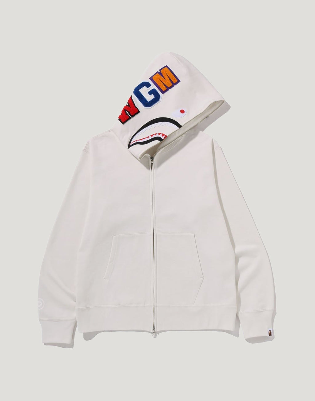 SHARK FULL ZIP HOODIE MENS