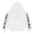 White Spray Arrow Hoodie