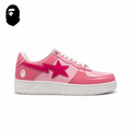 BAPE STA Tokyo Low-Top Sneakers - Pink/White