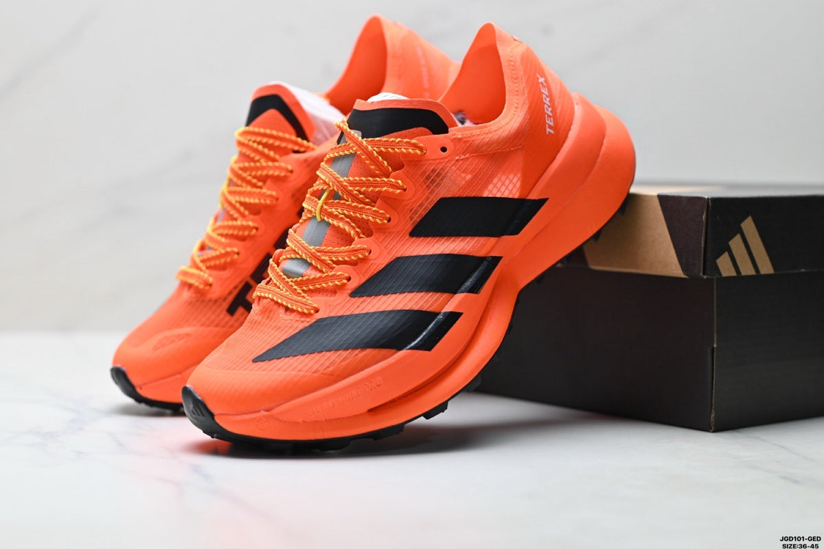 Adidas K81801750 Unisex Running Shoes - 3 Colorways incl. Light Blue/Blue & Orange/Black