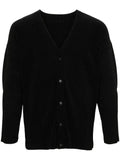 Homme Plissé Issey Miyake plissé-effect cardigan