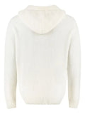 THE (Alphabet) wool-blend hoodie