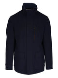 Paul & Shark high-neck cashmere coat