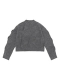 HELIOT EMIL merino wool blend cropped sweater