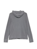 James Perse zip-up drawstring hoodie