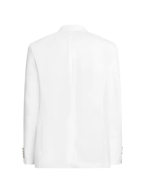 Dolce & Gabbana Sicilia light double-breasted linen jacket