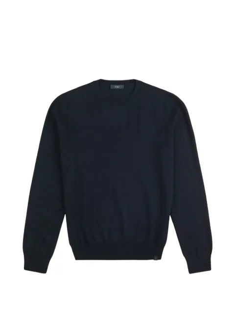 Fay crew-neck long-sleeve sweater