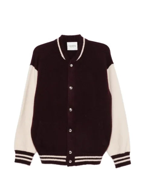 Laneus stripe-detail bomber jacket