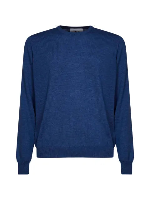 D4.0 plain-stitch knit sweater