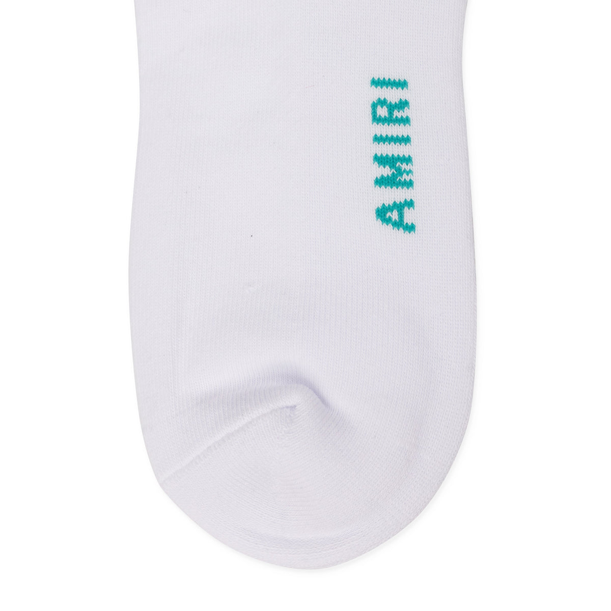 White/Teal Collegiate Tube Socks