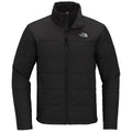 The North Face Black Stand-Collar Puffer Jacket with Smooth Yoke