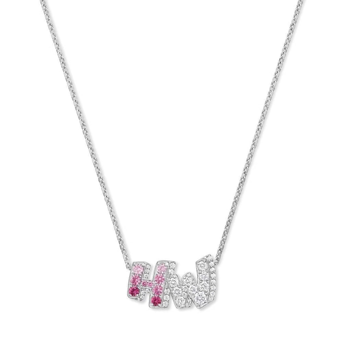 Harry Winston Style Lock Cubic Zirconia Earrings