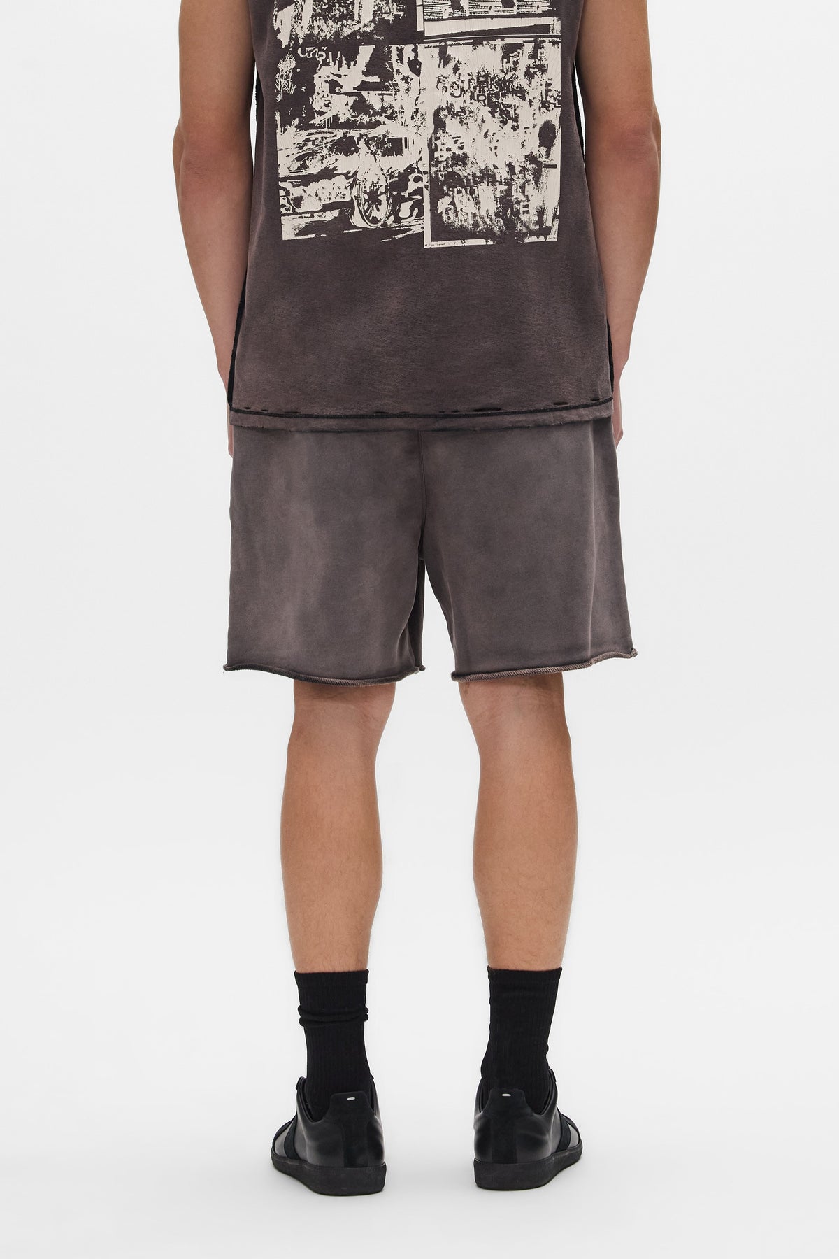 Worn Gothic Short