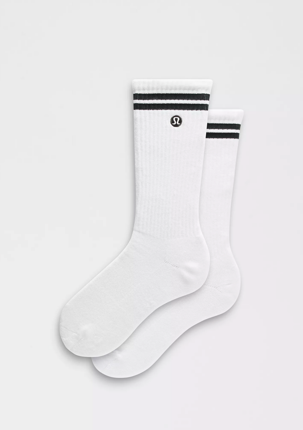 Unisex Daily Essential Crew Socks *Stripe