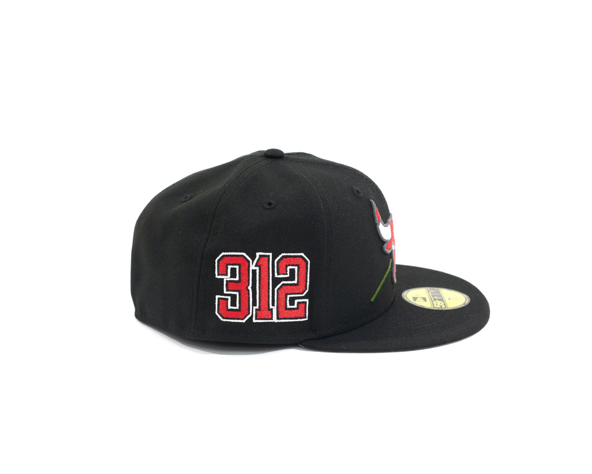 New Era 59Fifty Chicago Bulls Rose Fitted Hat