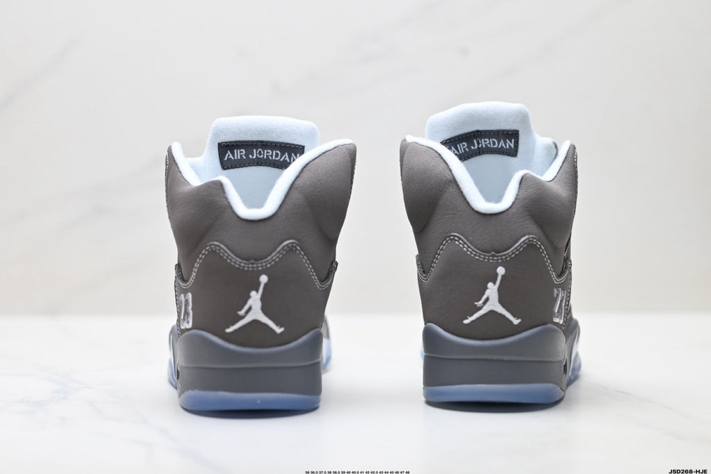 Air Jordan 5 Retro Cool Grey Silver Sneakers