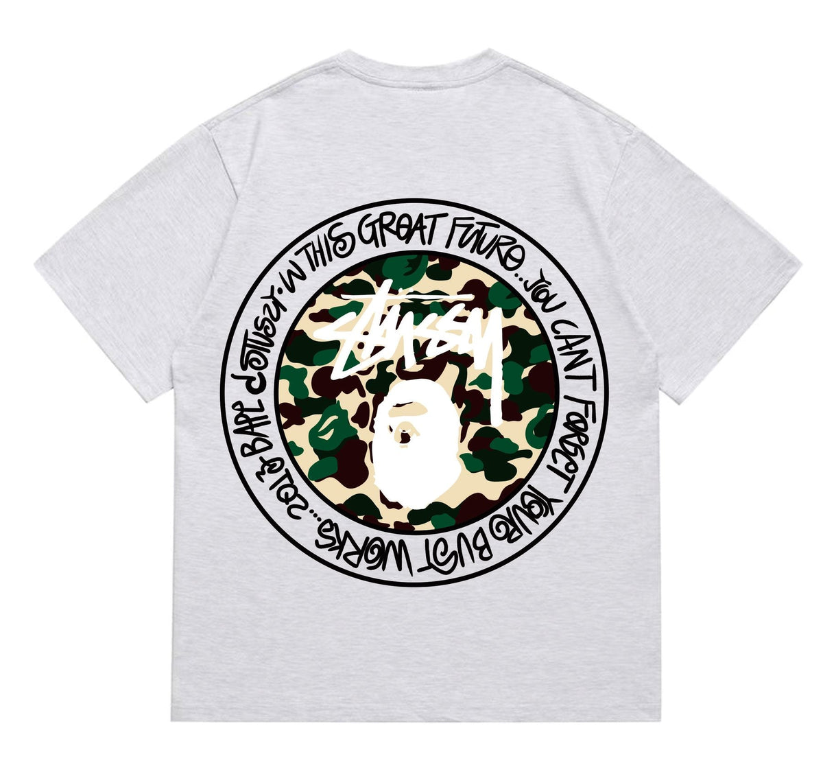 BAPE Circular Camo Graphic T-Shirt
