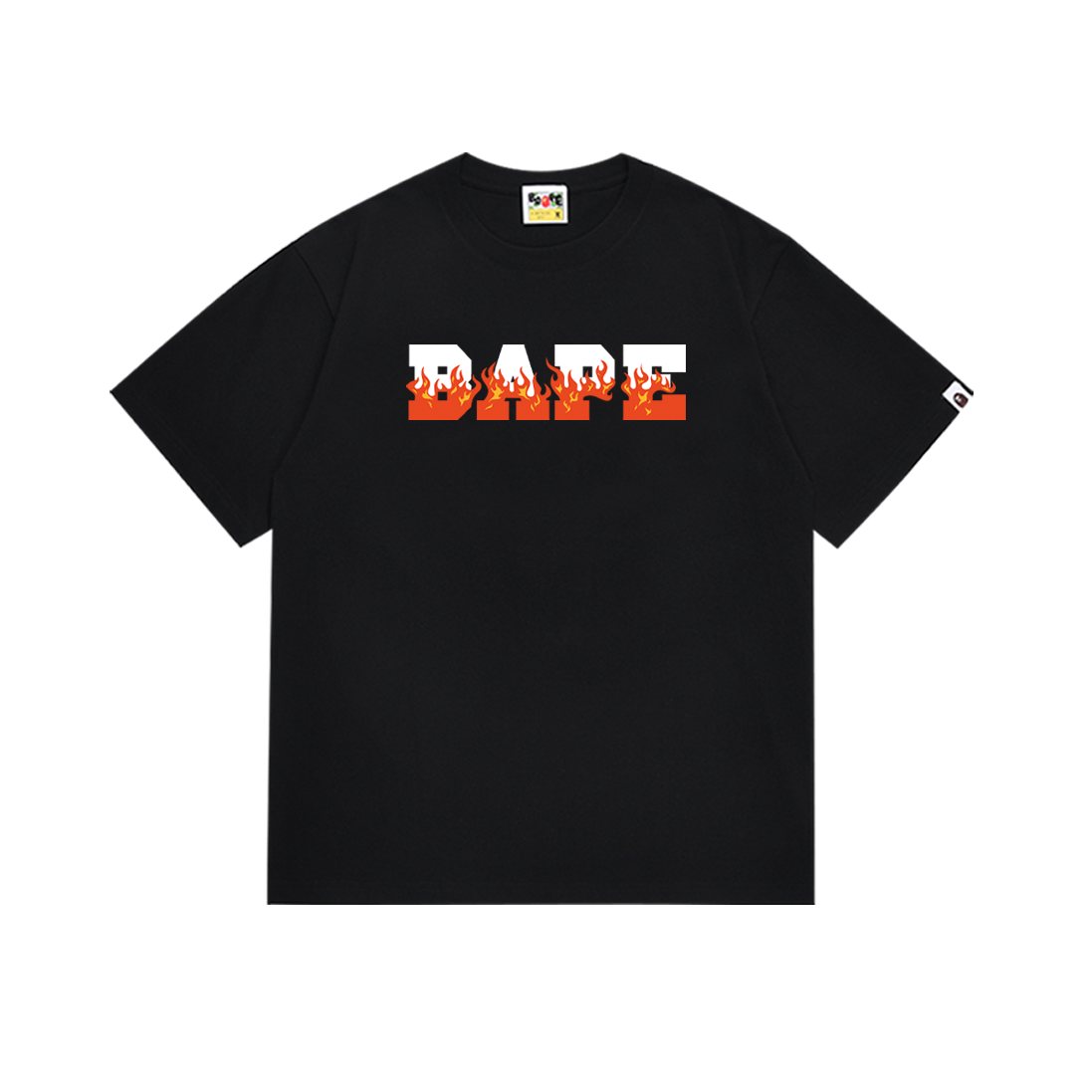 BAPE Orange Camo Graphic T-Shirt