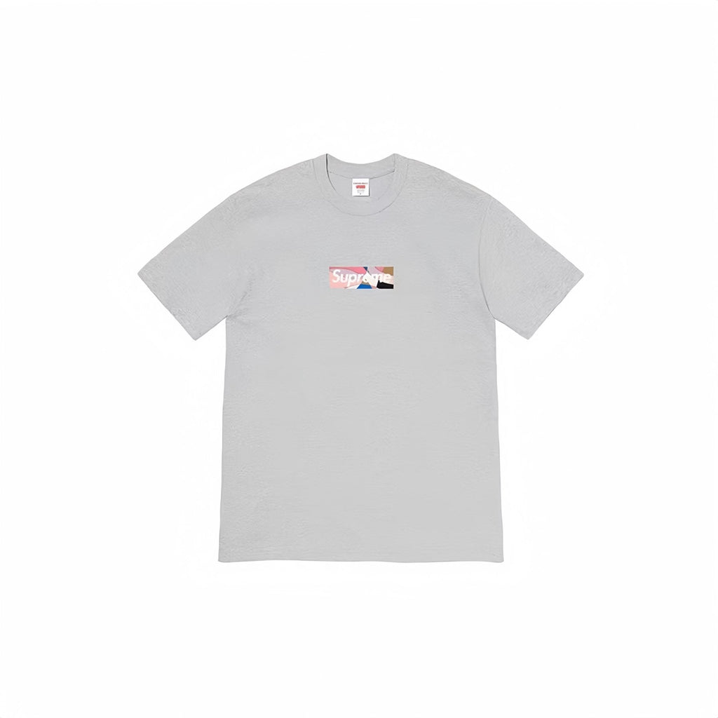Supreme Pink Multicolor Box-Logo T-Shirt