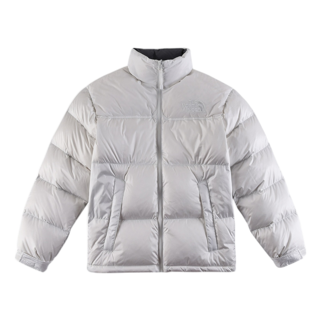 The North Face Contrast-Panel Stand-Collar Puffer Jacket