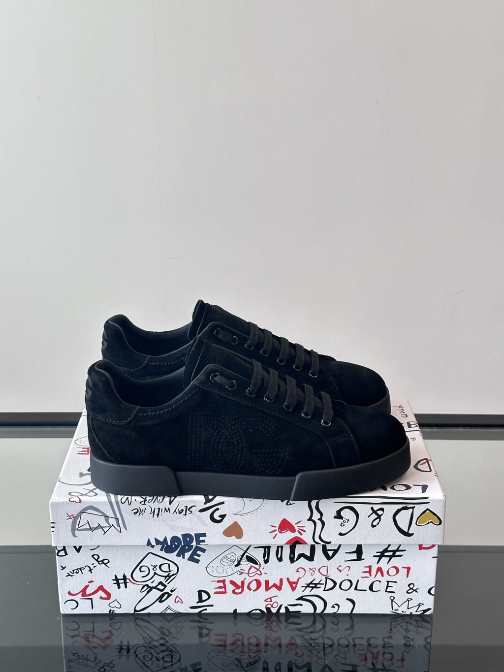 Dolce & Gabbana Lace-Up Low-Top Sneakers