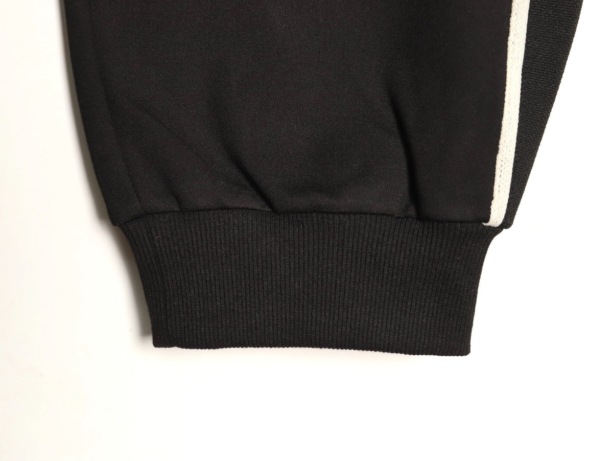Gucci Side-Lettering Trim Drawstring Trousers - Black